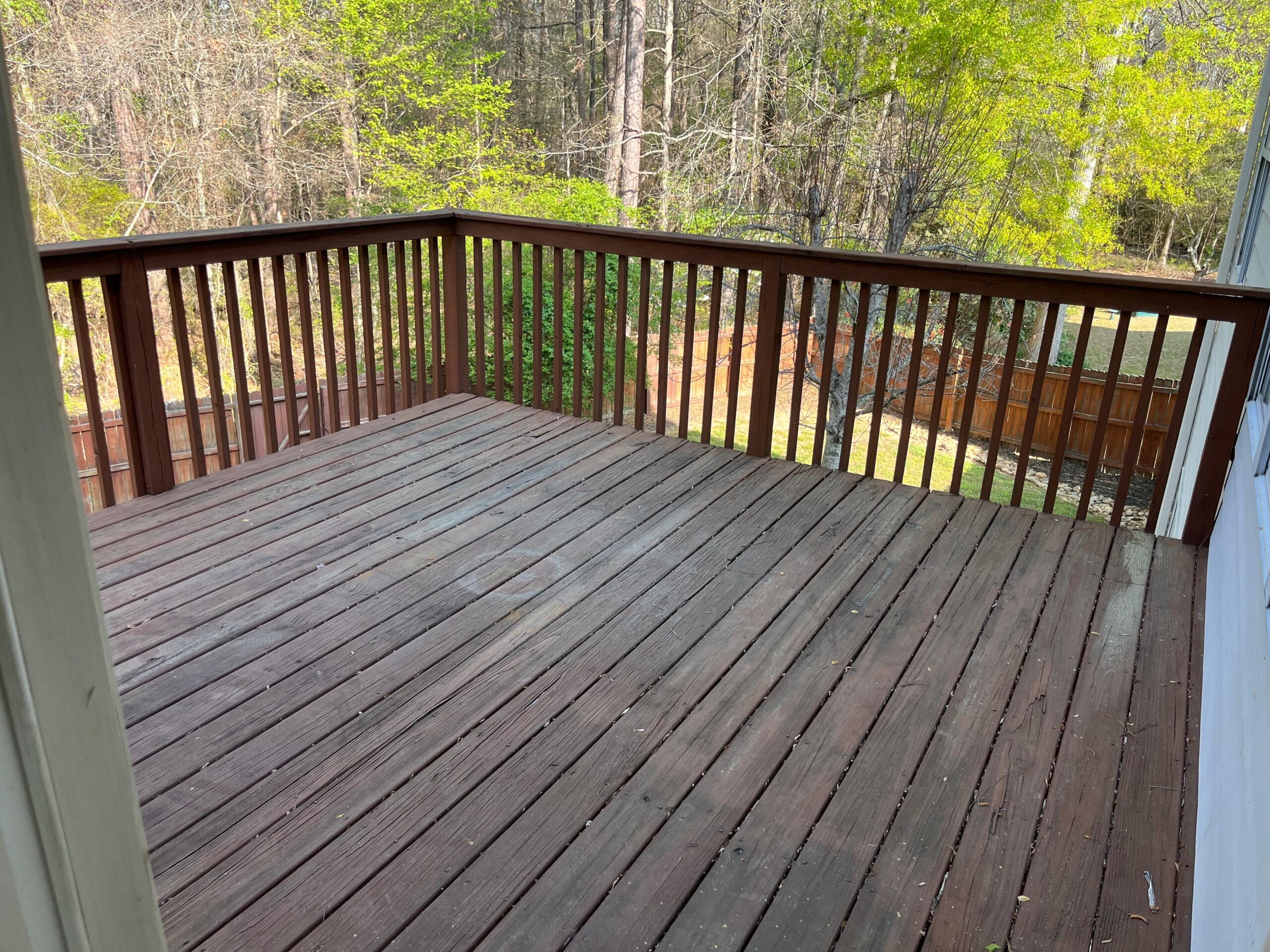 Before - Deck Project 1