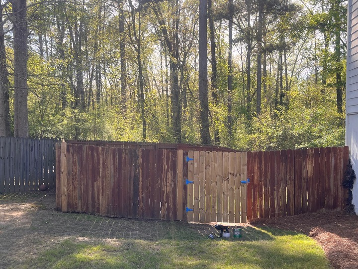 Before - Fence Project 2