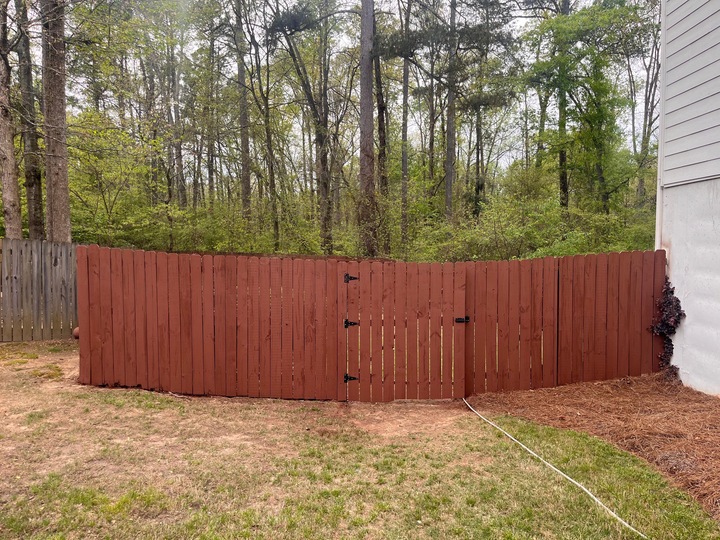 After - Fence Project 2